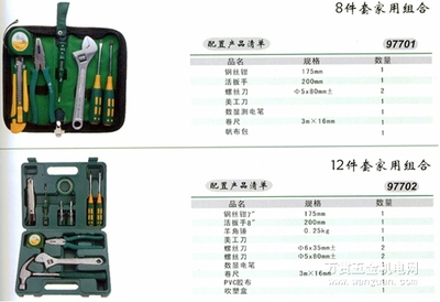 成都手动工具家庭组合工具系列价格实惠-金牛区林凯五金交电经营部-万贯五金机电网