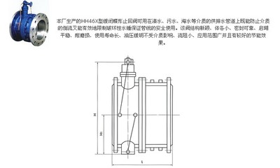 [HH46X]微阻缓闭蝶式止回阀-微阻缓闭止回阀-[HH46X]微阻缓闭蝶式止回阀-上海浦胜五金交电